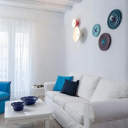 Deluxe Mykonos Outdoor Pool Side Sea Villa *